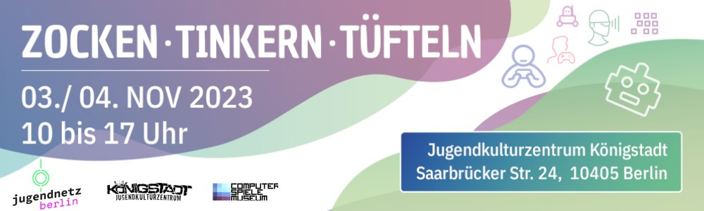 Banner: JugendMedienKulturTage 2023