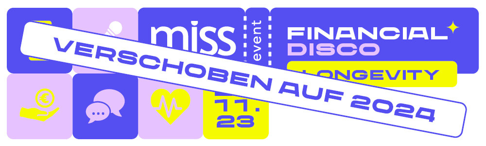 miss Financial Disco - Das Finanzevent für Millennials & die Gen Z am 22. November 2023 im Palais Wertheim in Wien.
