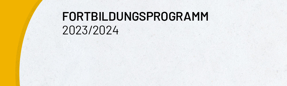 Titelbild des Kursprogramms der Fachstelle Medien 2024 sichtbar.